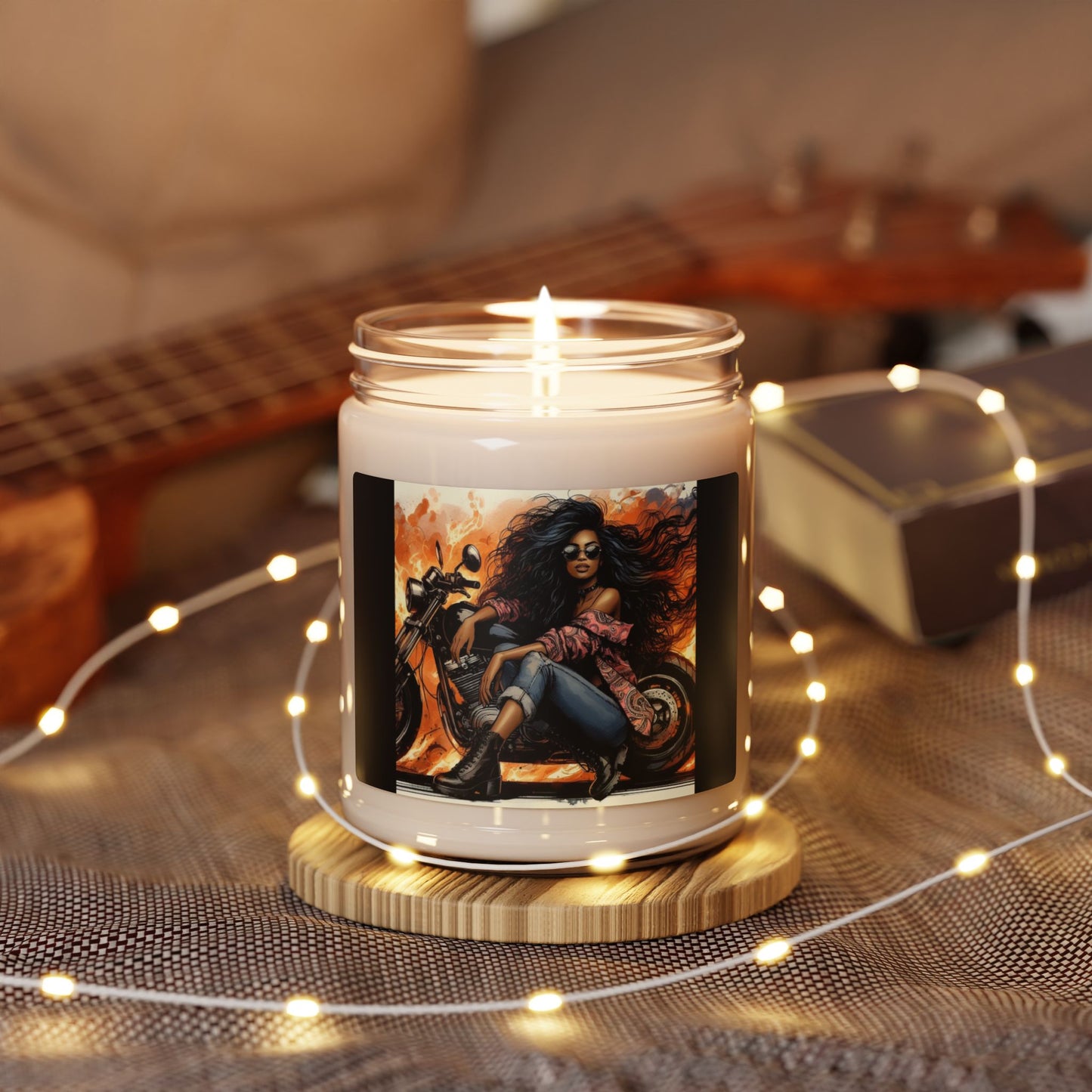 Born To Ride Scented Soy Candle, 9oz #13M