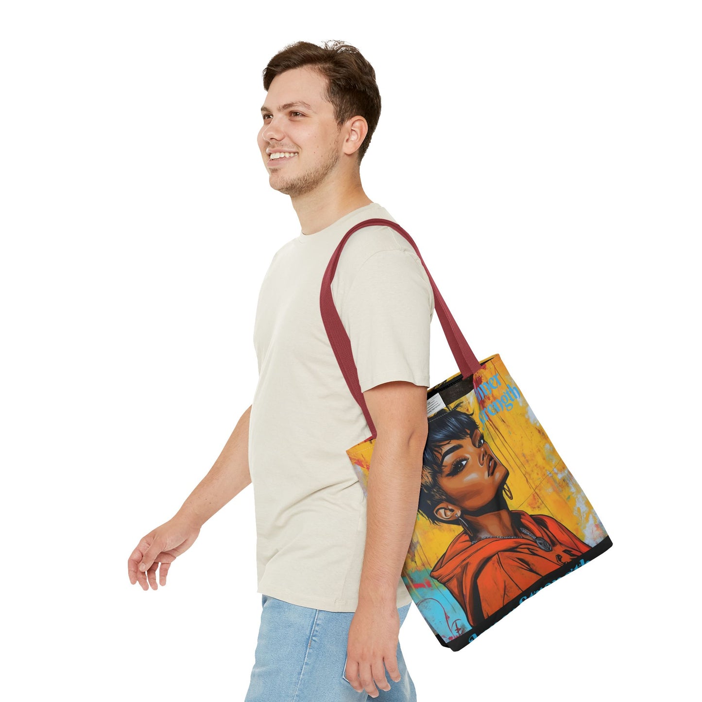 Inner Strength Tote Bag (AOP) #T9