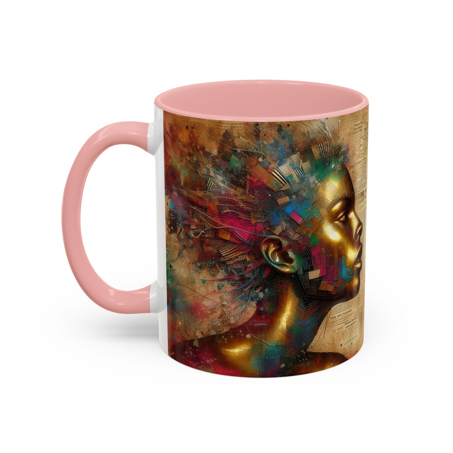 Afrocentric Accent Coffee Mug (11, 15oz) #AACM4