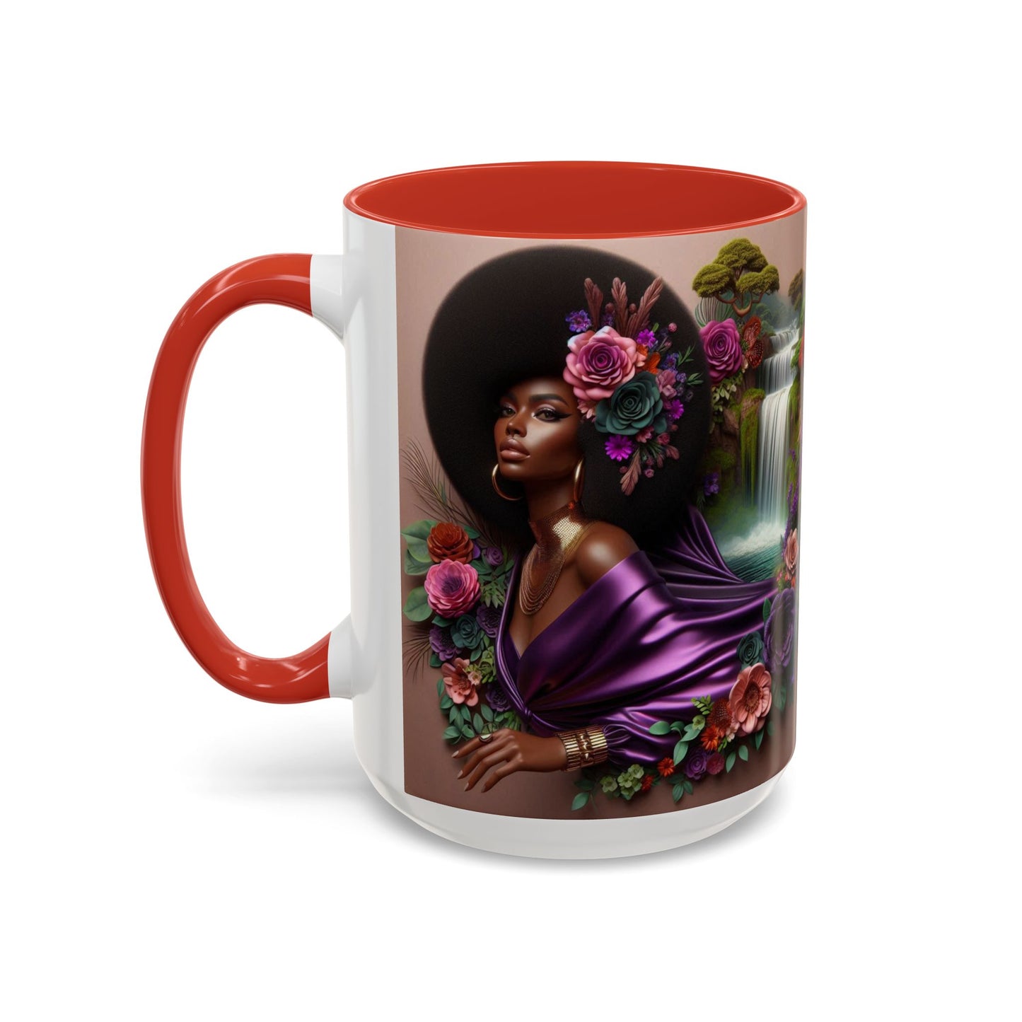 Afrocentric Accent Coffee Mug (11, 15oz) #AACM6
