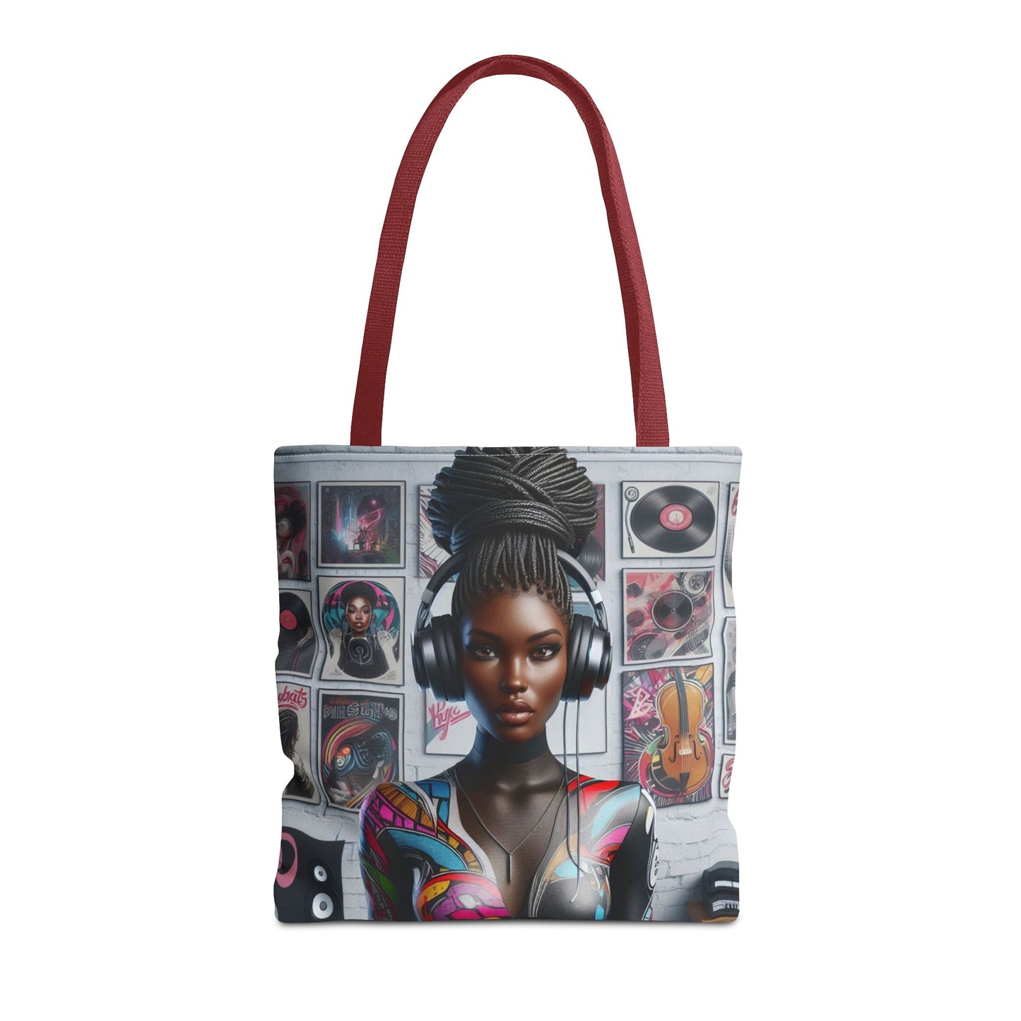 Feel The Music Tote Bag (AOP) #FM20