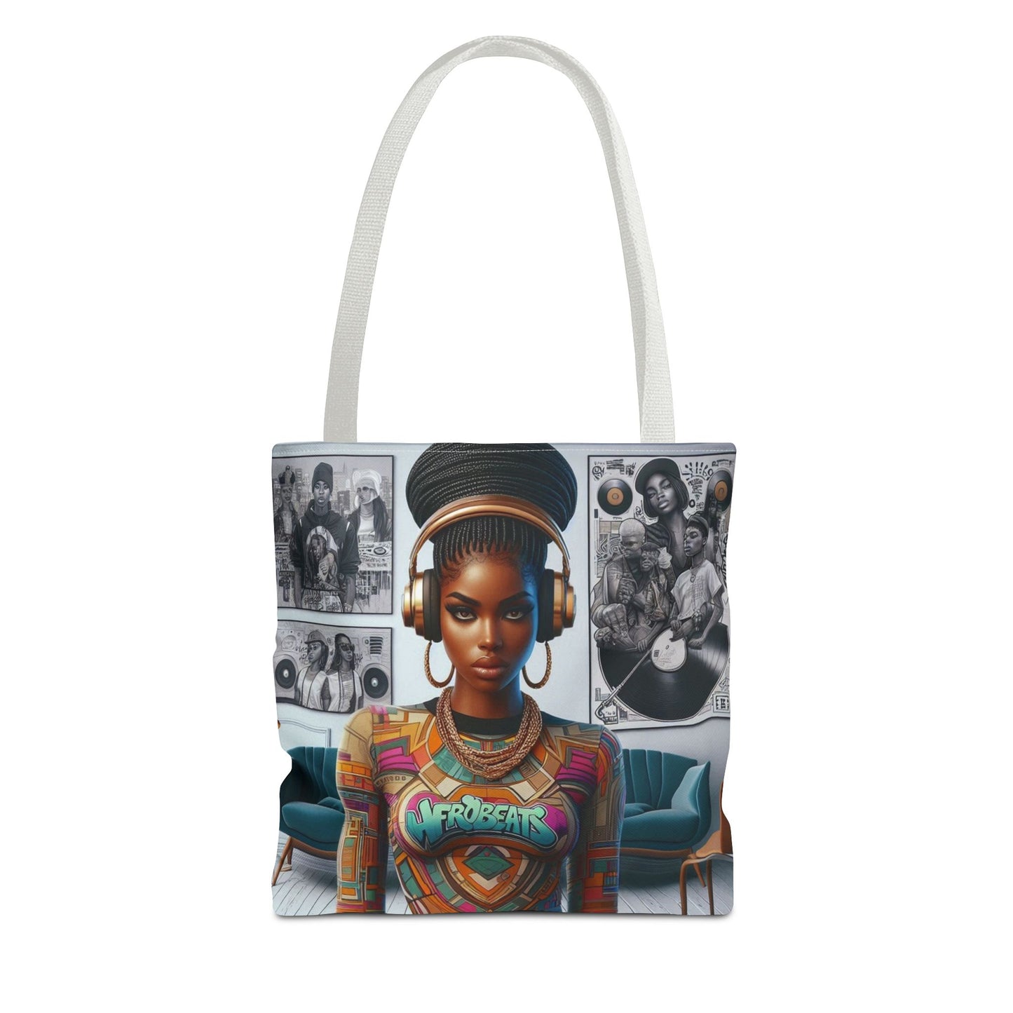 Feel The Music Tote Bag (AOP) #FM13