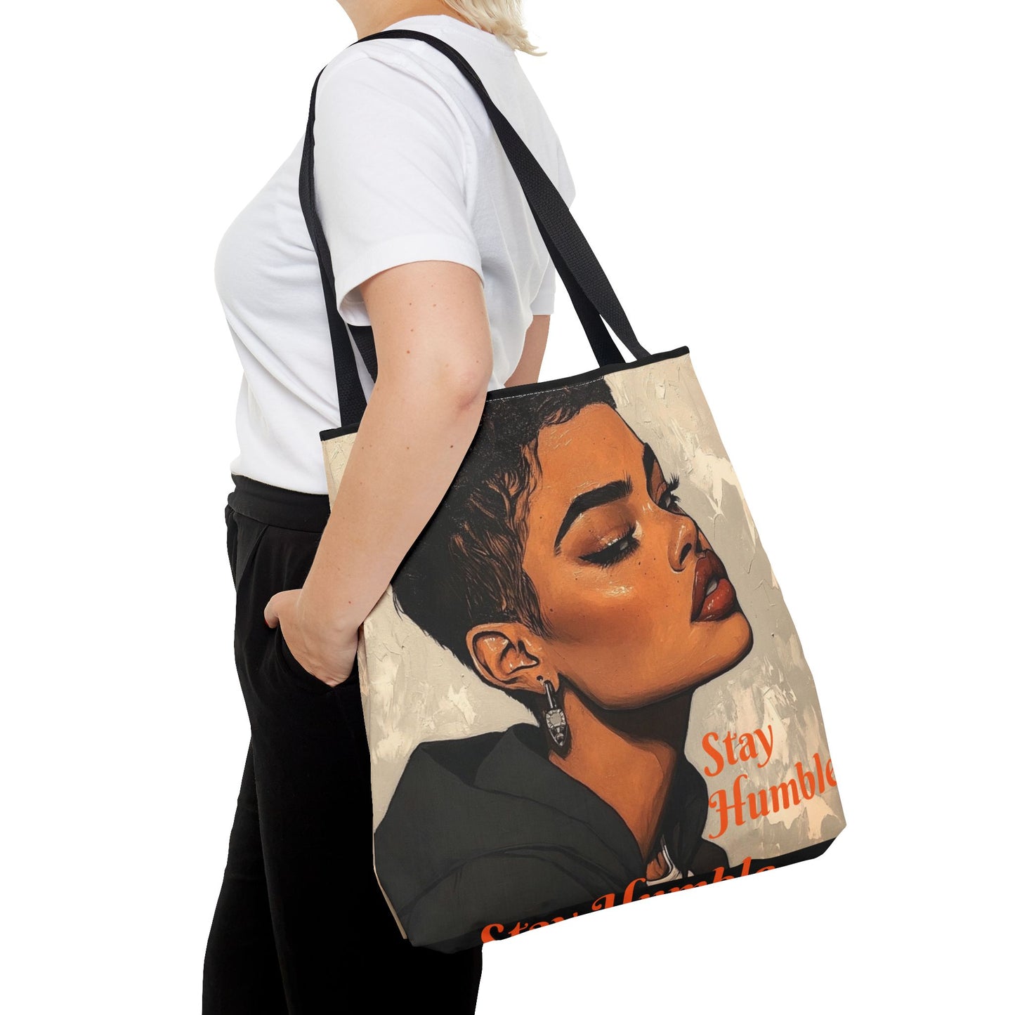 Stay Humble Tote Bag (AOP) #T8