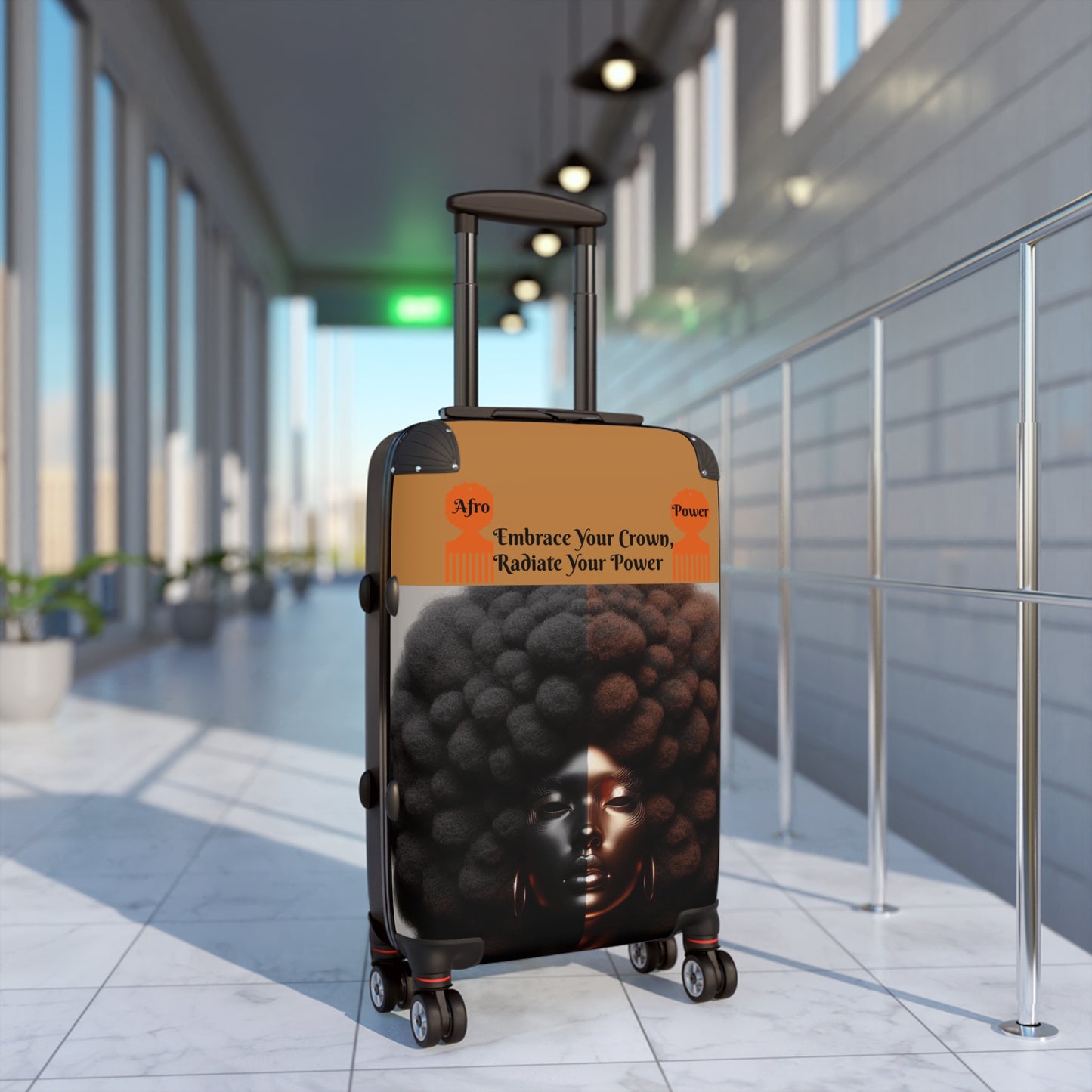 Afro Power Suitcases #AP8