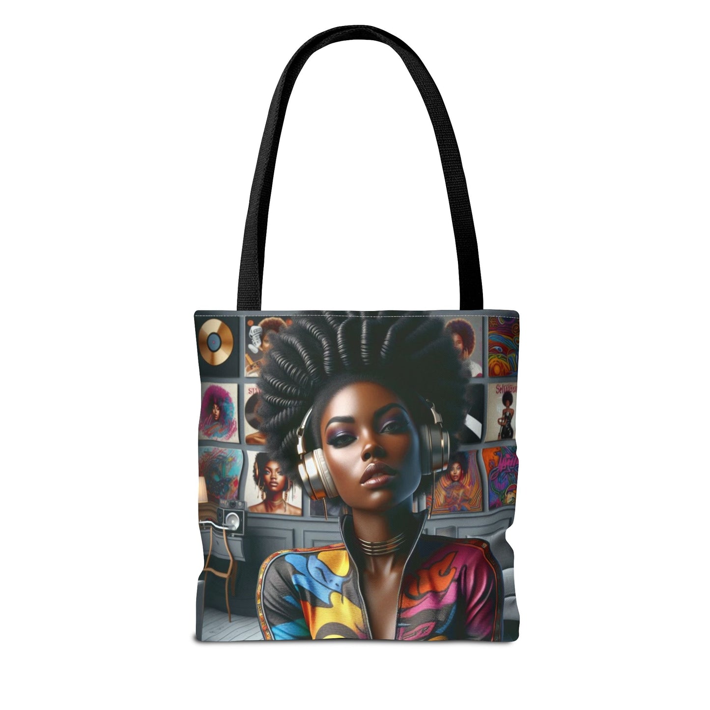 Feel The Music Tote Bag (AOP) #FM18