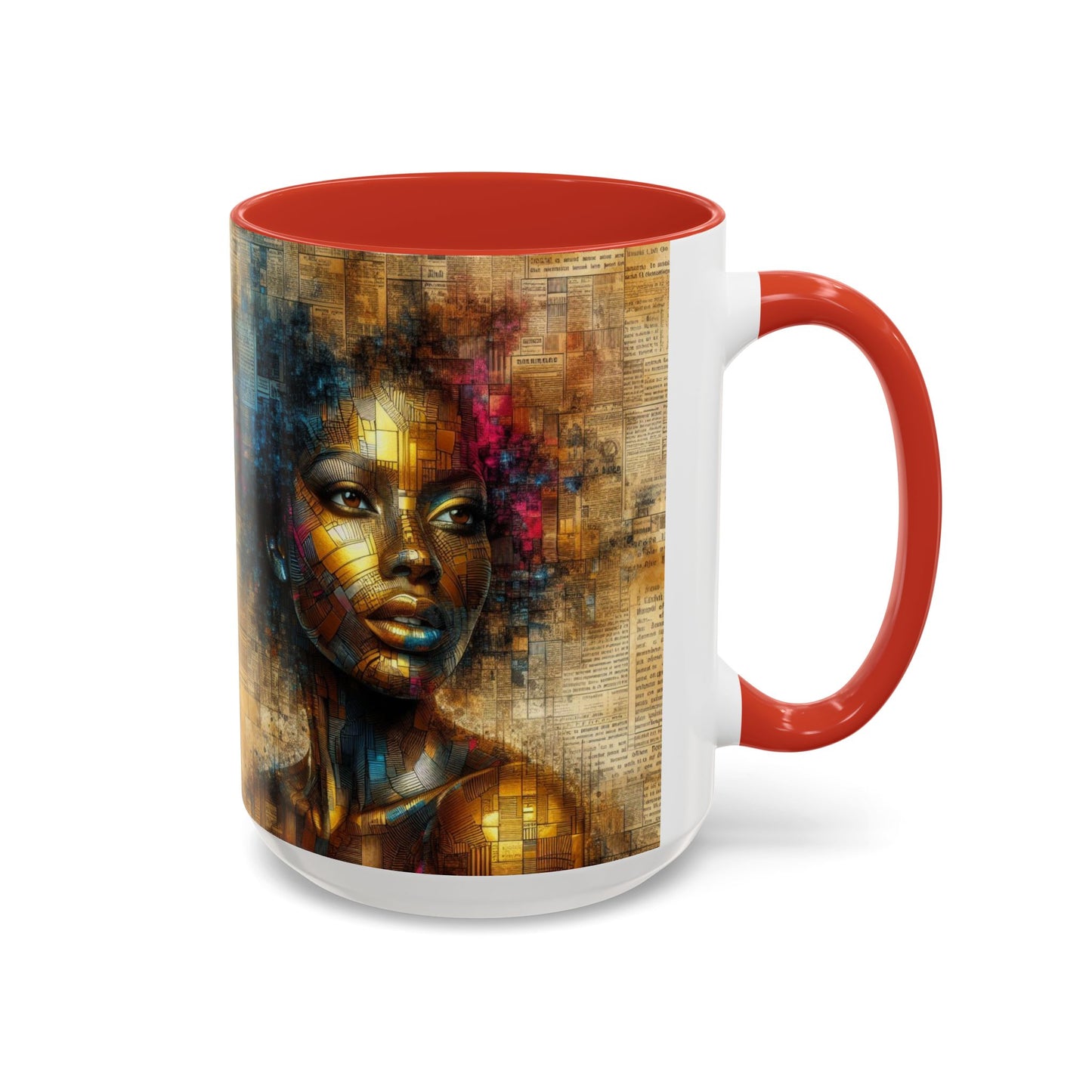 Afrocentric Accent Coffee Mug (11, 15oz) #AACM10