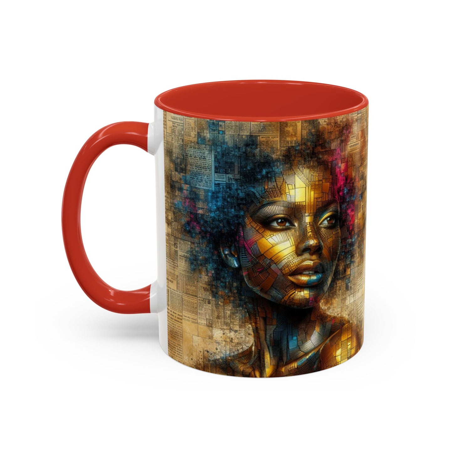 Afrocentric Accent Coffee Mug (11, 15oz) #AACM10