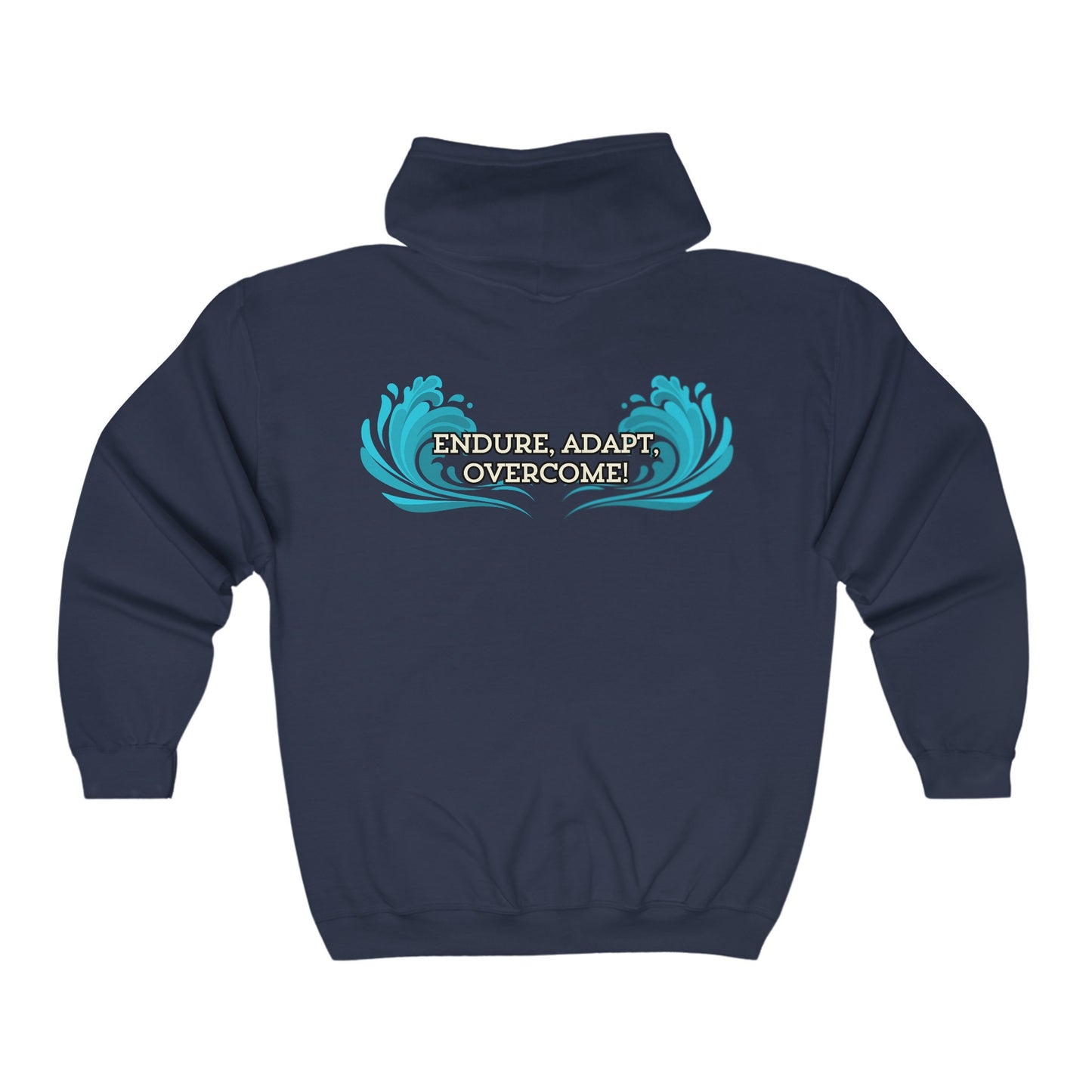 Life is Wavy Unisex Heavy Blend™ Full Zip Hooded Sweatshirt #LW2