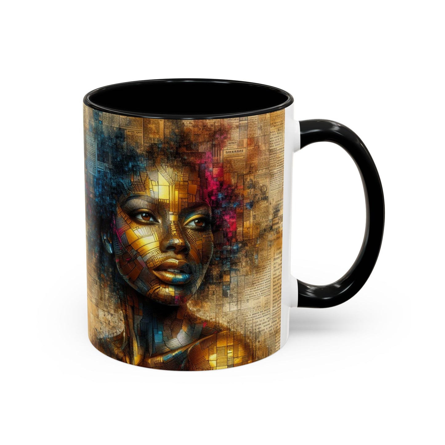 Afrocentric Accent Coffee Mug (11, 15oz) #AACM10
