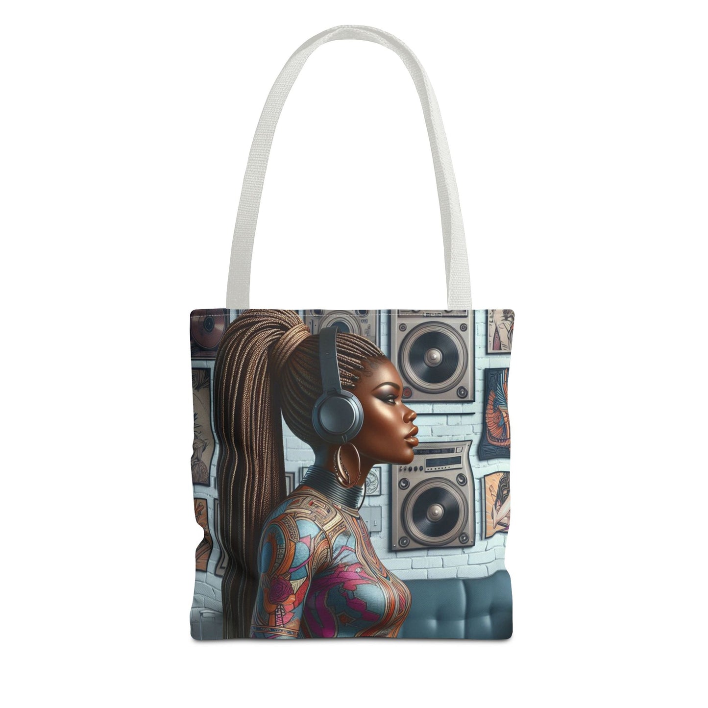 Feel The Music Tote Bag (AOP) #FM19