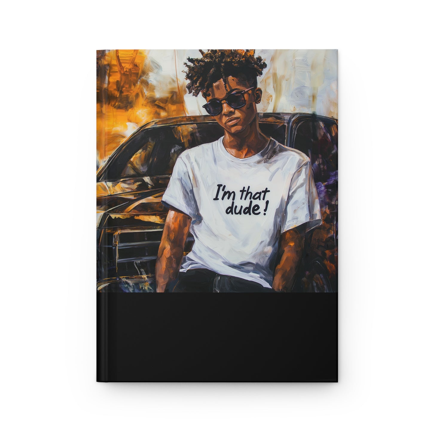 I'm That Dude Affirmations Hardcover Journal Matte #1U