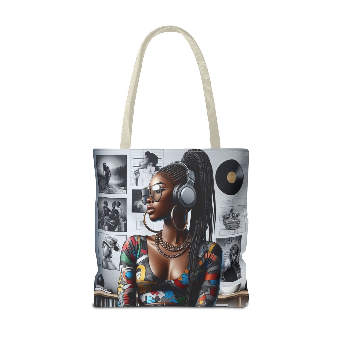 Feel The Music Tote Bag (AOP) #FM9