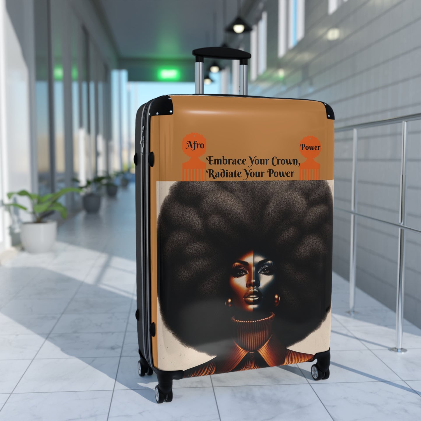 Afro Power Suitcases #AP4
