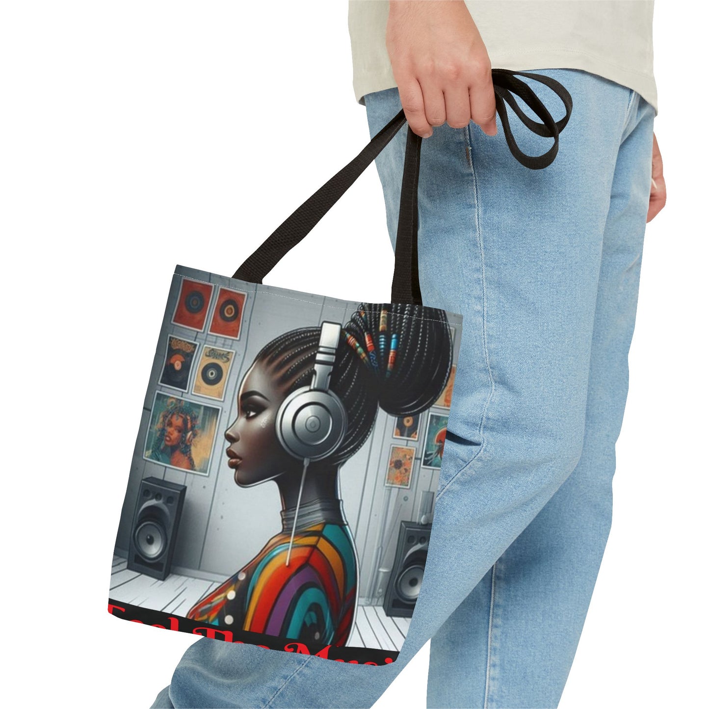 Feel The Music Tote Bag (AOP) #FM4