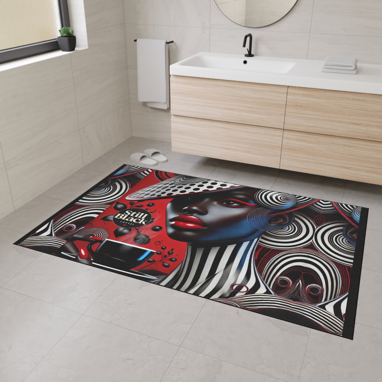 Still Black Heavy Duty Floor Mat #SB10
