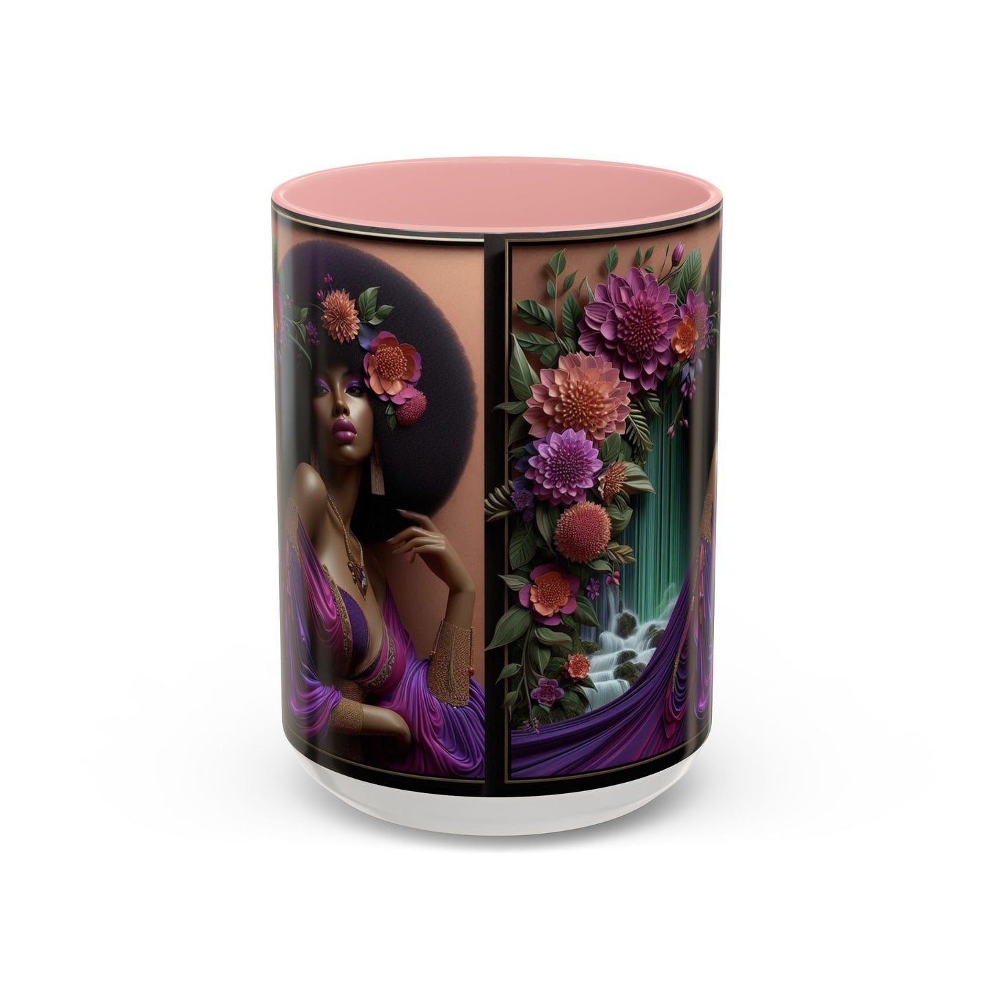 Afrocentric Accent Coffee Mug (11, 15oz) #AACM7