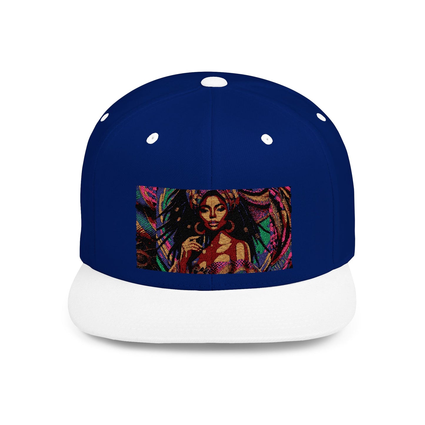 Divinity Luxury Flat Bill Snapback Hat - Bold Statement Headwear #DL1