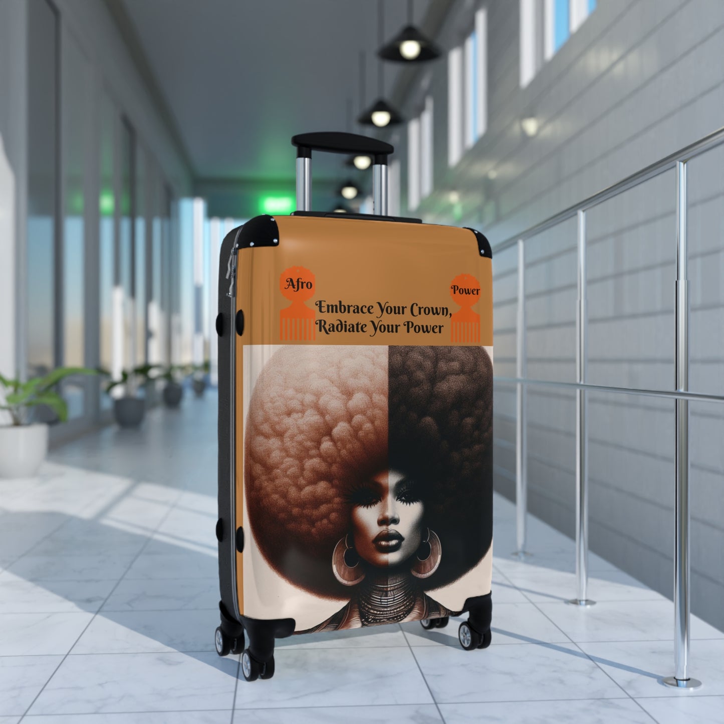 Afro Power Suitcases #AP3
