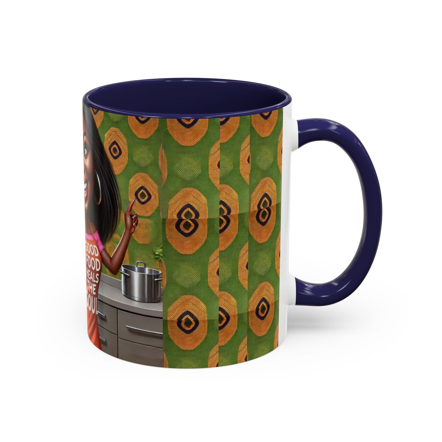 Soulful Bites and Kitchen Delights Accent Coffee Mug (11, 15oz) #SBKD1