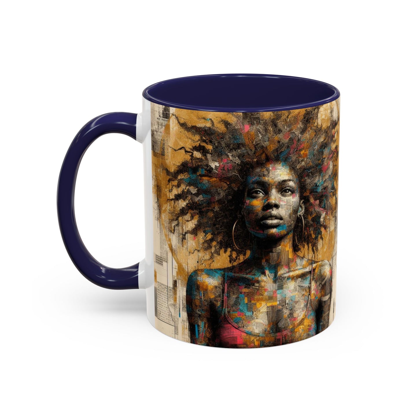 Afrocentric Accent Coffee Mug (11, 15oz) #AACM1
