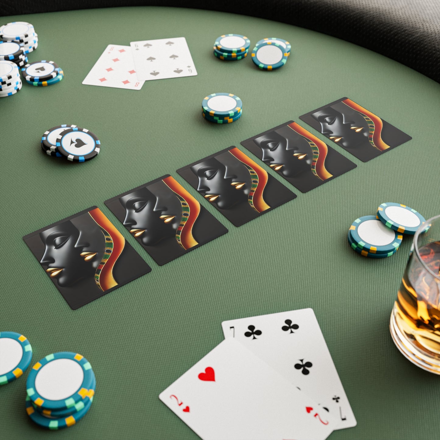 Dual Faced Poker Cards #DF3