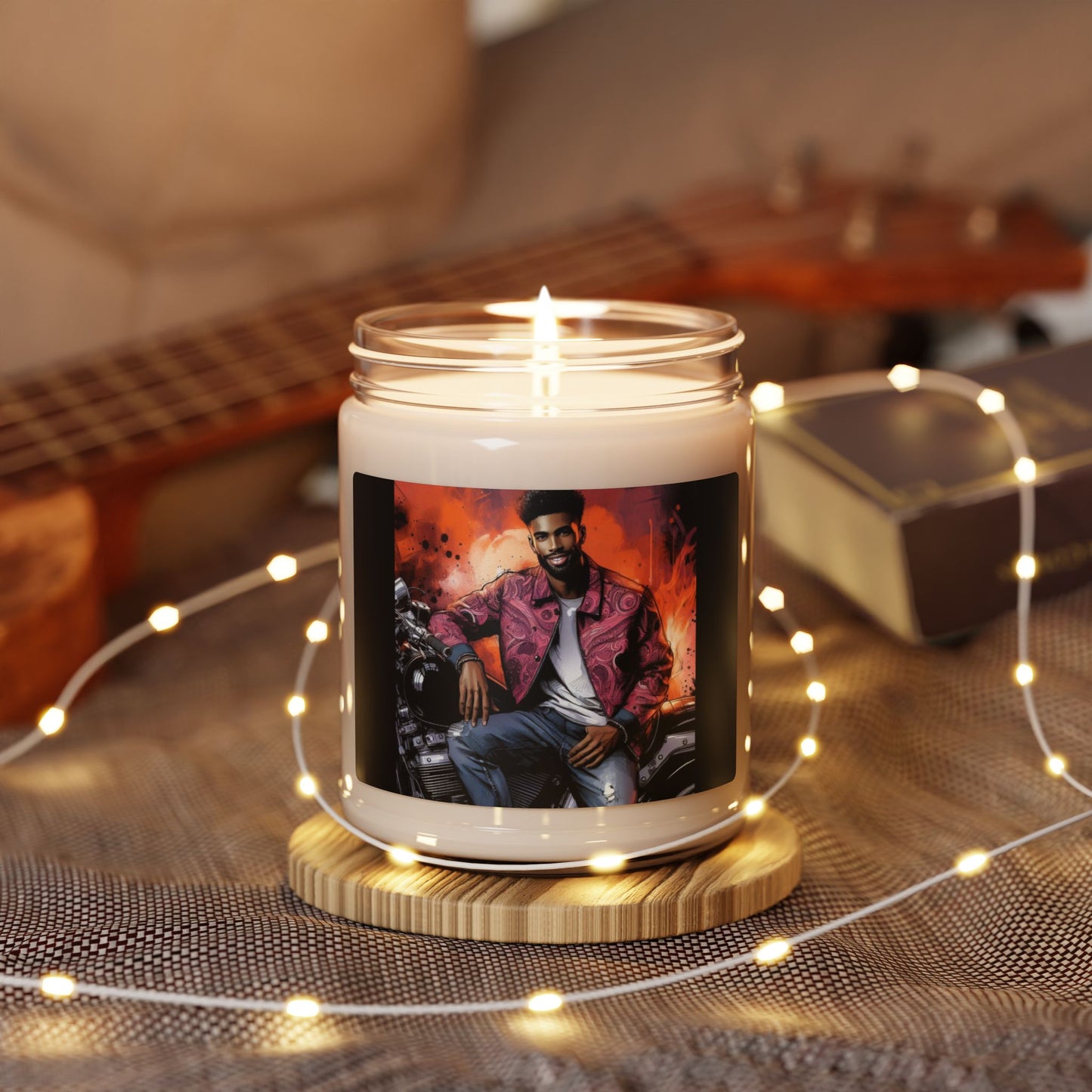 Born To Ride Scented Soy Candle, 9oz #13M