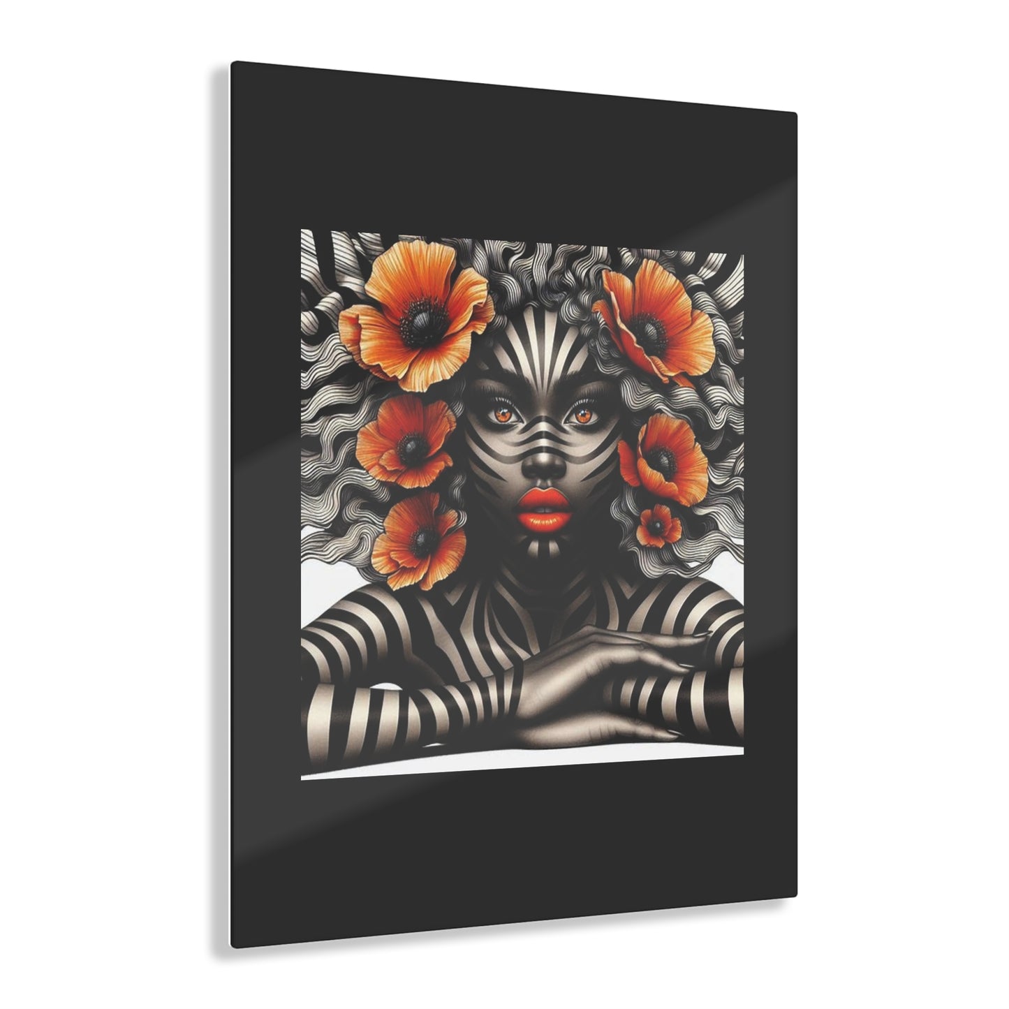 Zebra Fantasy Acrylic Prints #ZF24