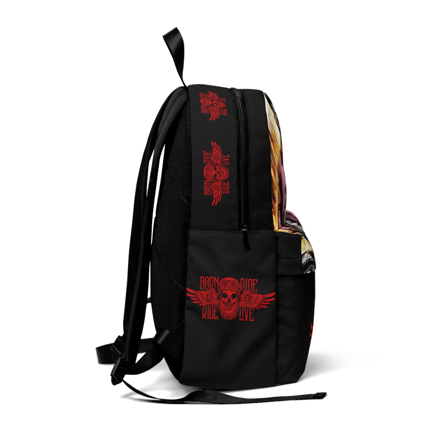 Born To Ride Unisex Classic Backpack #13M
