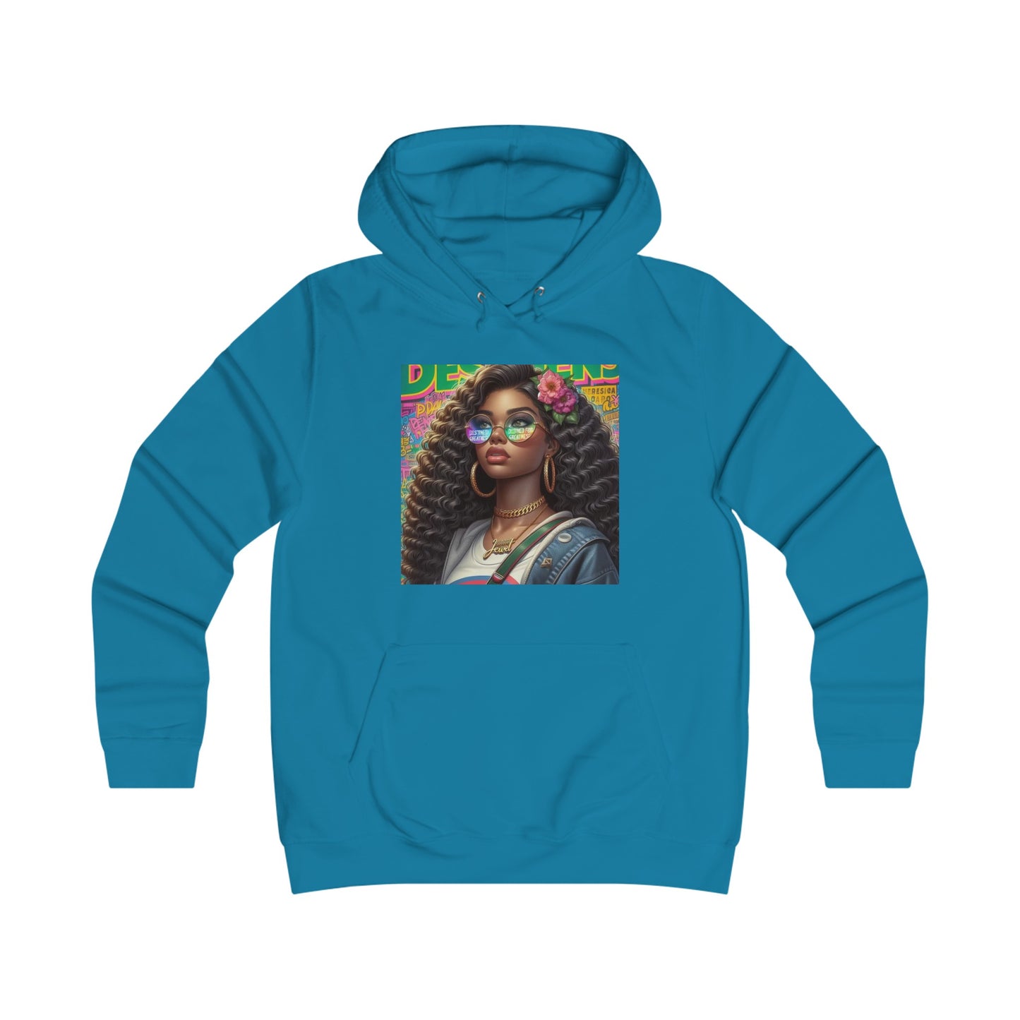 Destined For Greatness Girlie College Hoodie #33
