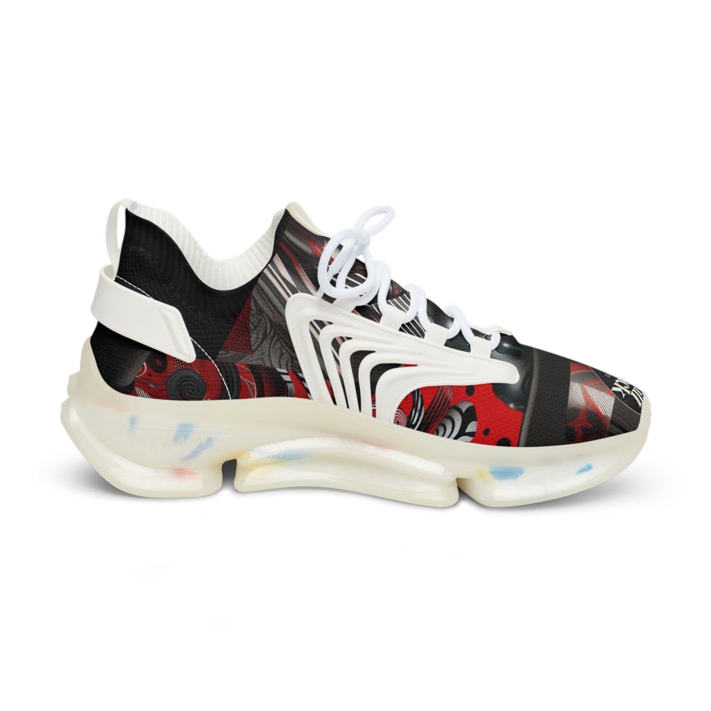 Still Black Men's Mesh Sneakers #SB19