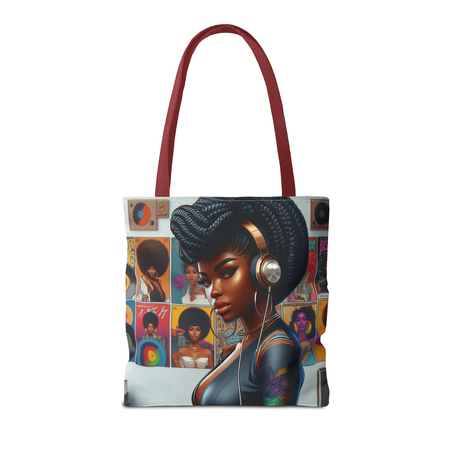 Feel The Music Tote Bag (AOP) #FM8