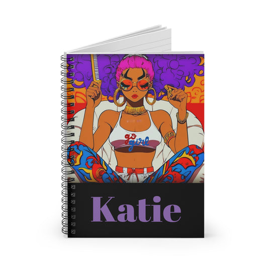 Empowerment Spiral Notebook, Motivational Journal, Self-Love Gift, Self-Care