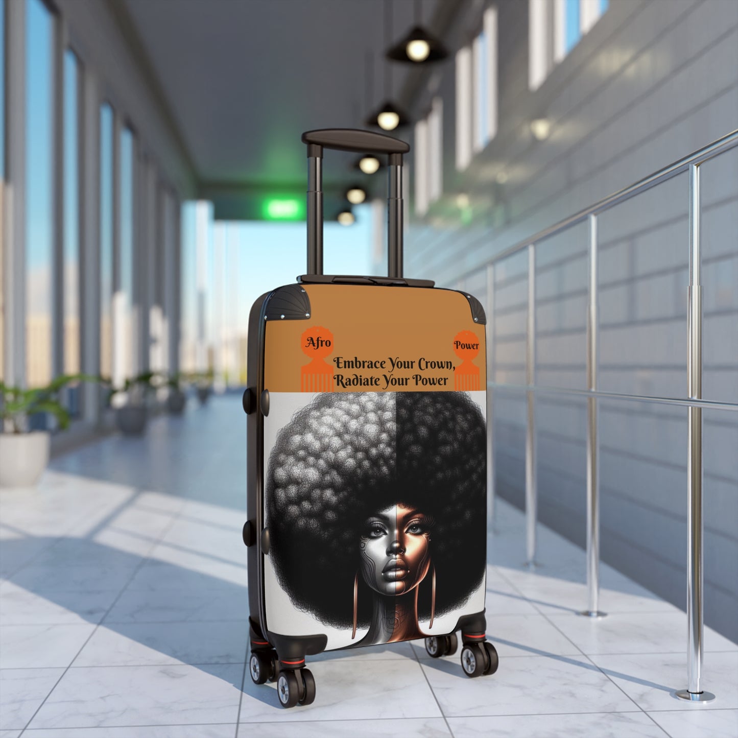 Afro Power Suitcases #AP8