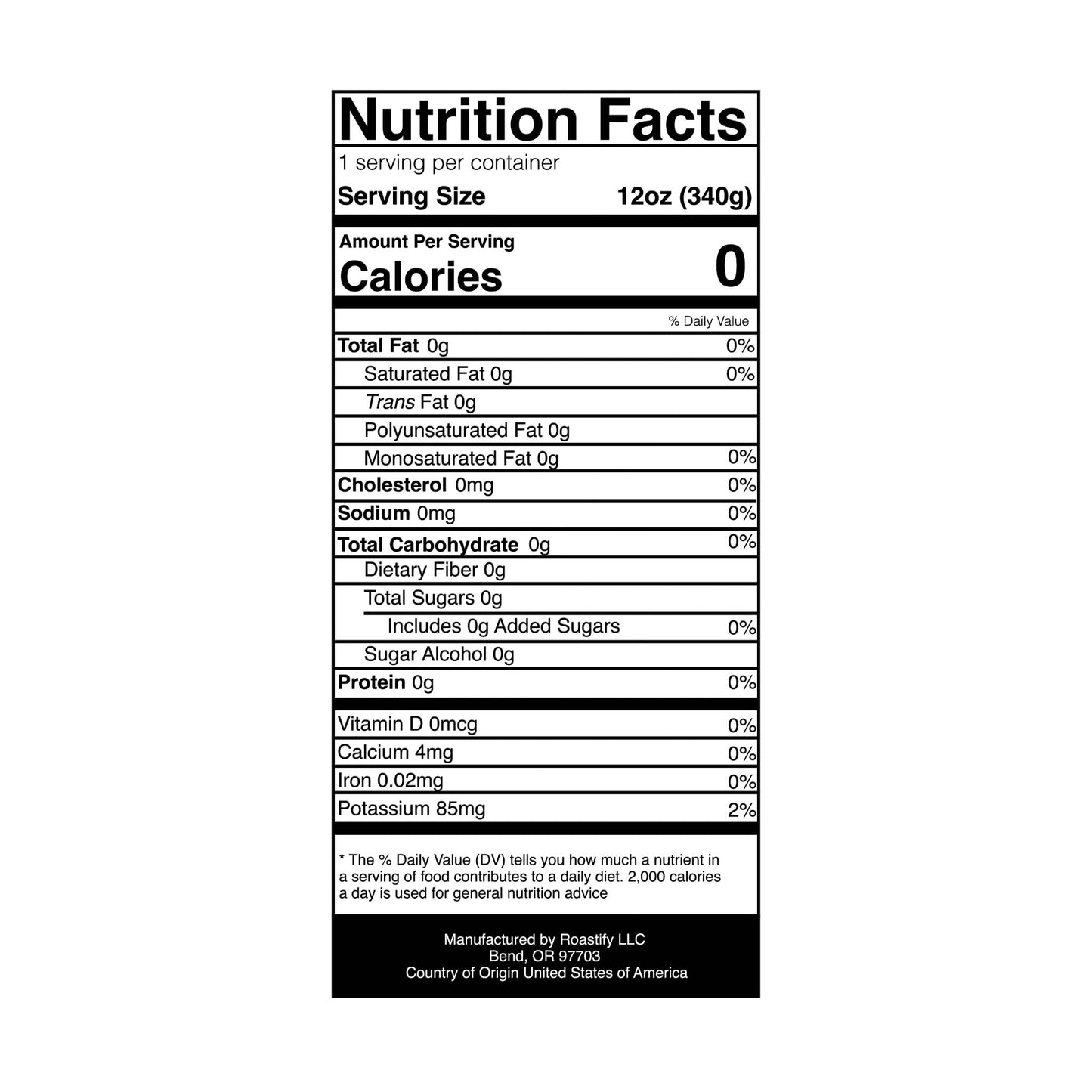 Still Black Colombia Single Origin Coffee (Light-Medium Roast) #SB5