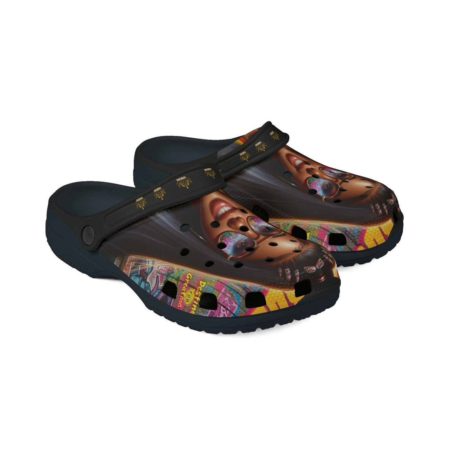 Future Boss EVA Foam Rubber Shoes (AOP) #43U