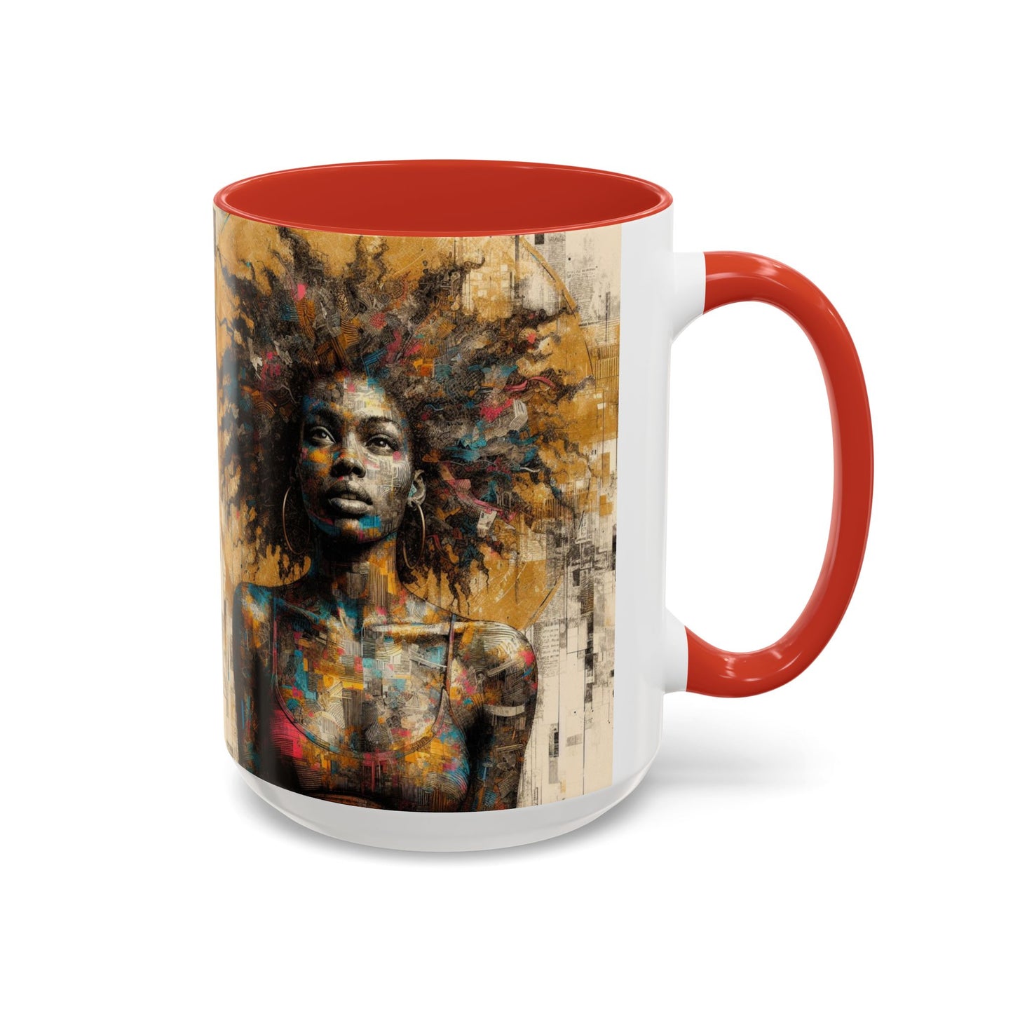 Afrocentric Accent Coffee Mug (11, 15oz) #AACM1