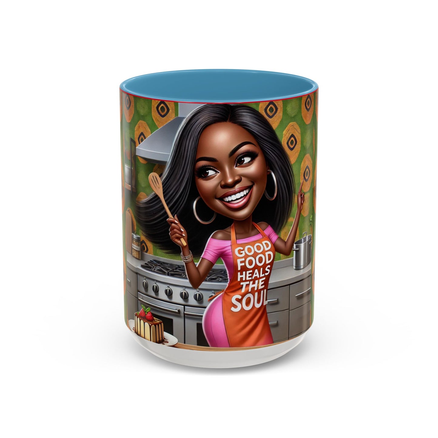 Soulful Bites and Kitchen Delights Accent Coffee Mug (11, 15oz) #SBKD1