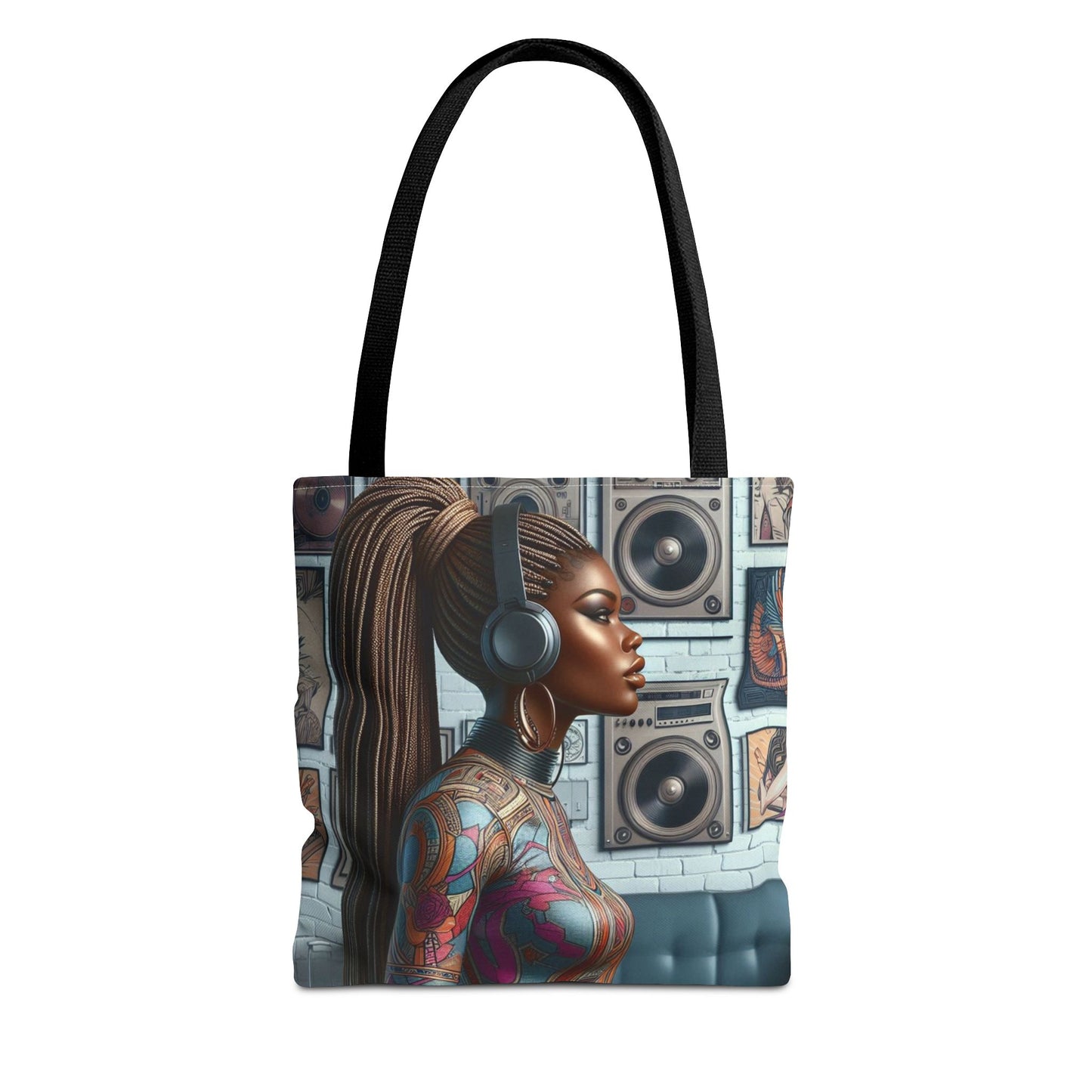 Feel The Music Tote Bag (AOP) #FM19