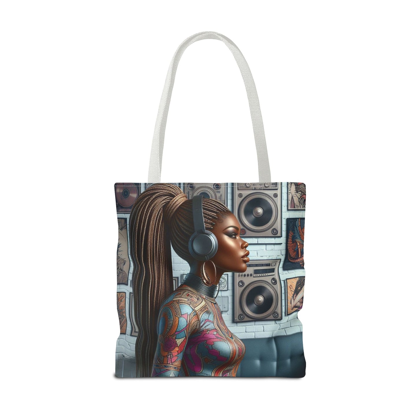 Feel The Music Tote Bag (AOP) #FM19