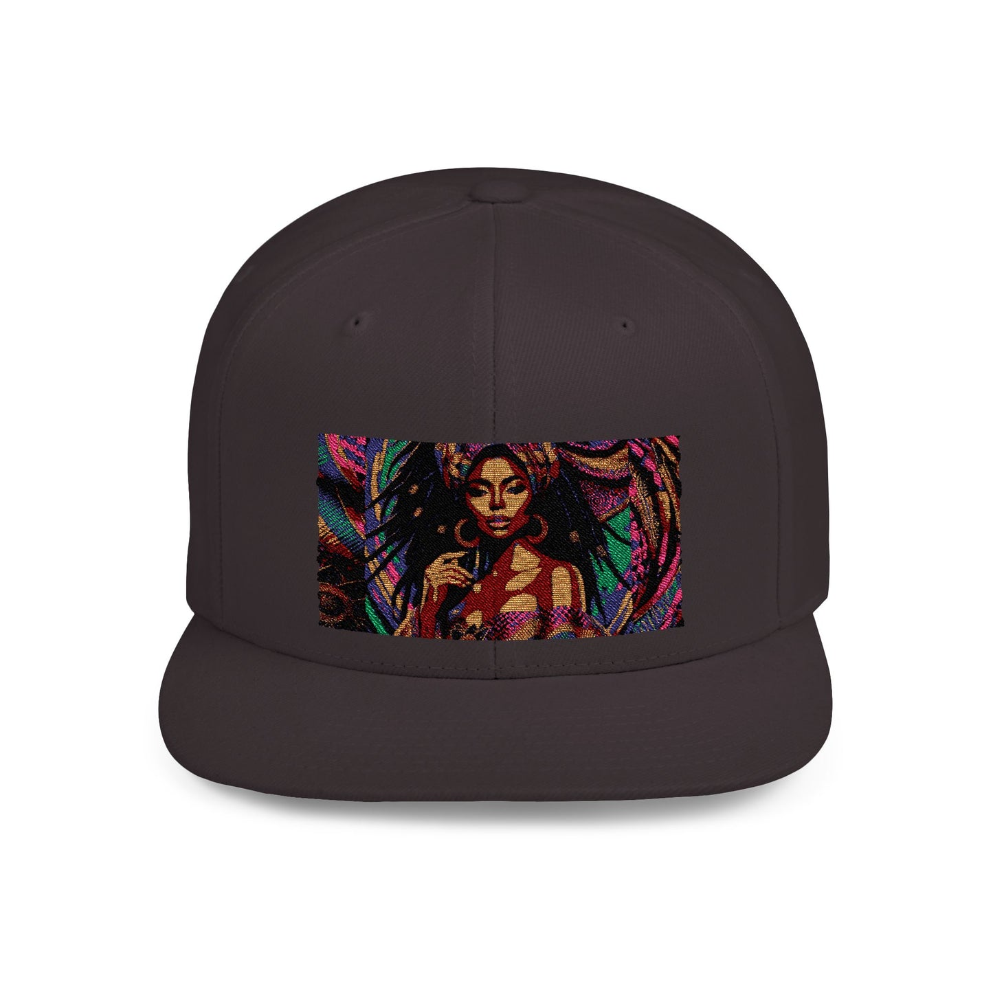 Divinity Luxury Flat Bill Snapback Hat - Bold Statement Headwear #DL1