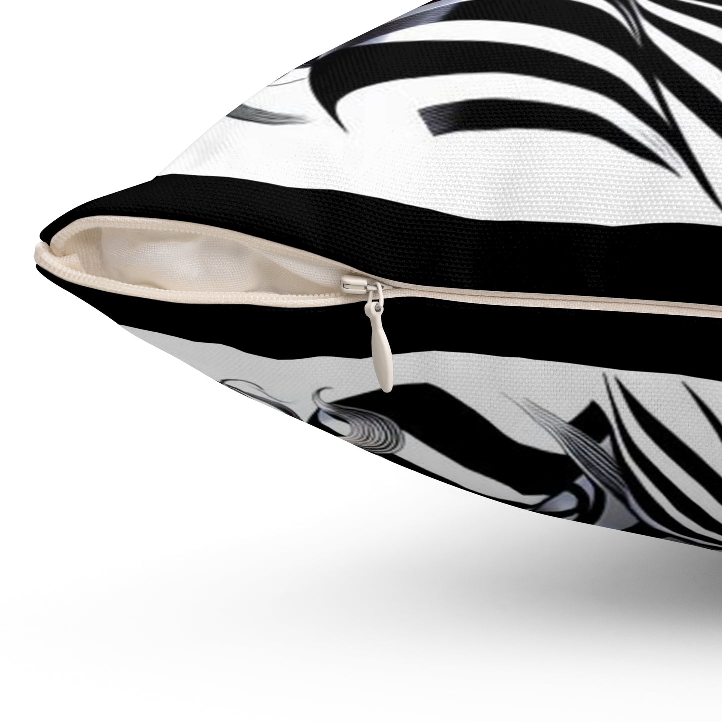 Zebra Fantasy Square Pillow #ZF23