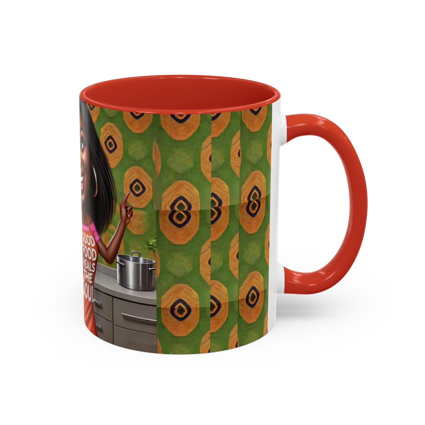 Soulful Bites and Kitchen Delights Accent Coffee Mug (11, 15oz) #SBKD1