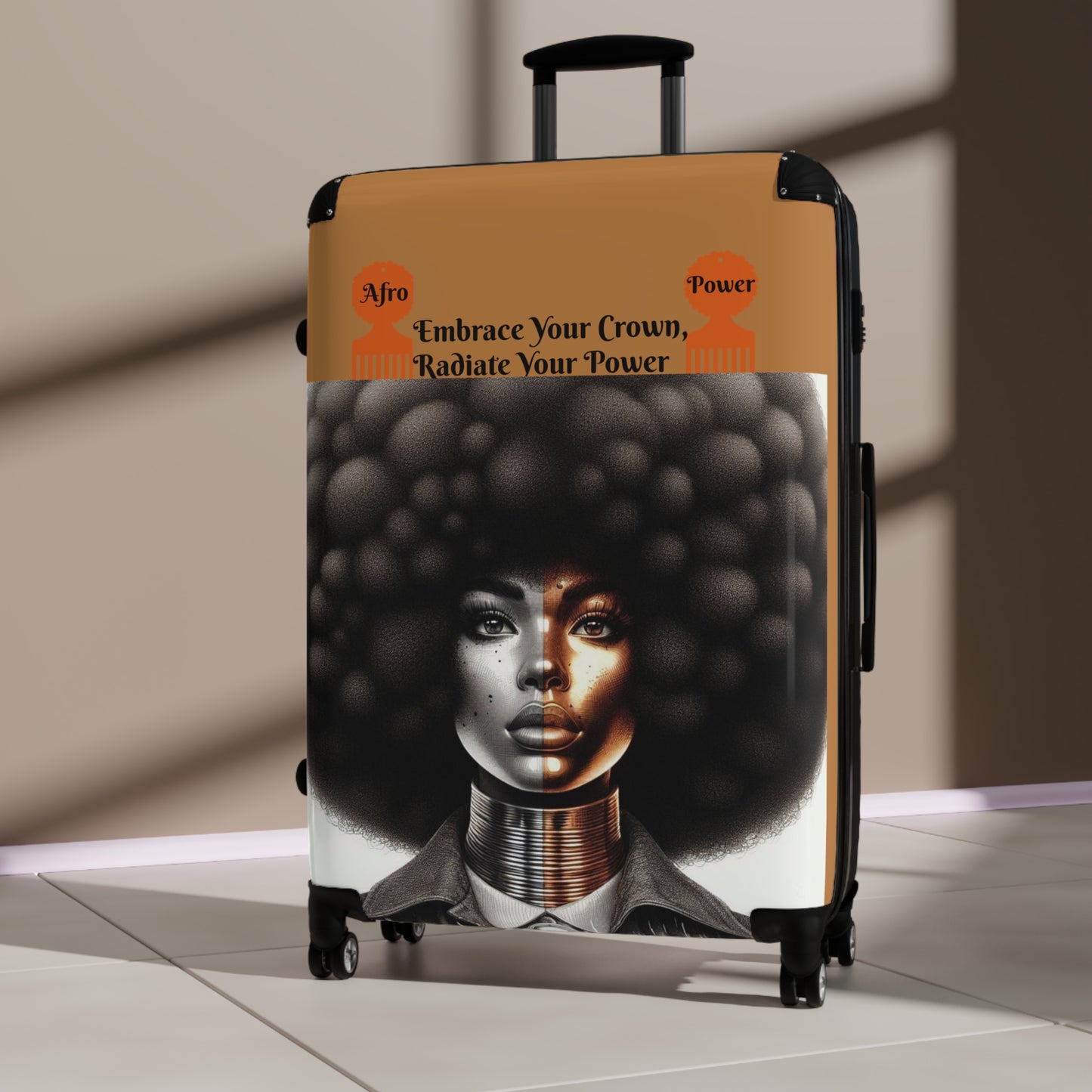 Afro Power Suitcases #AP9