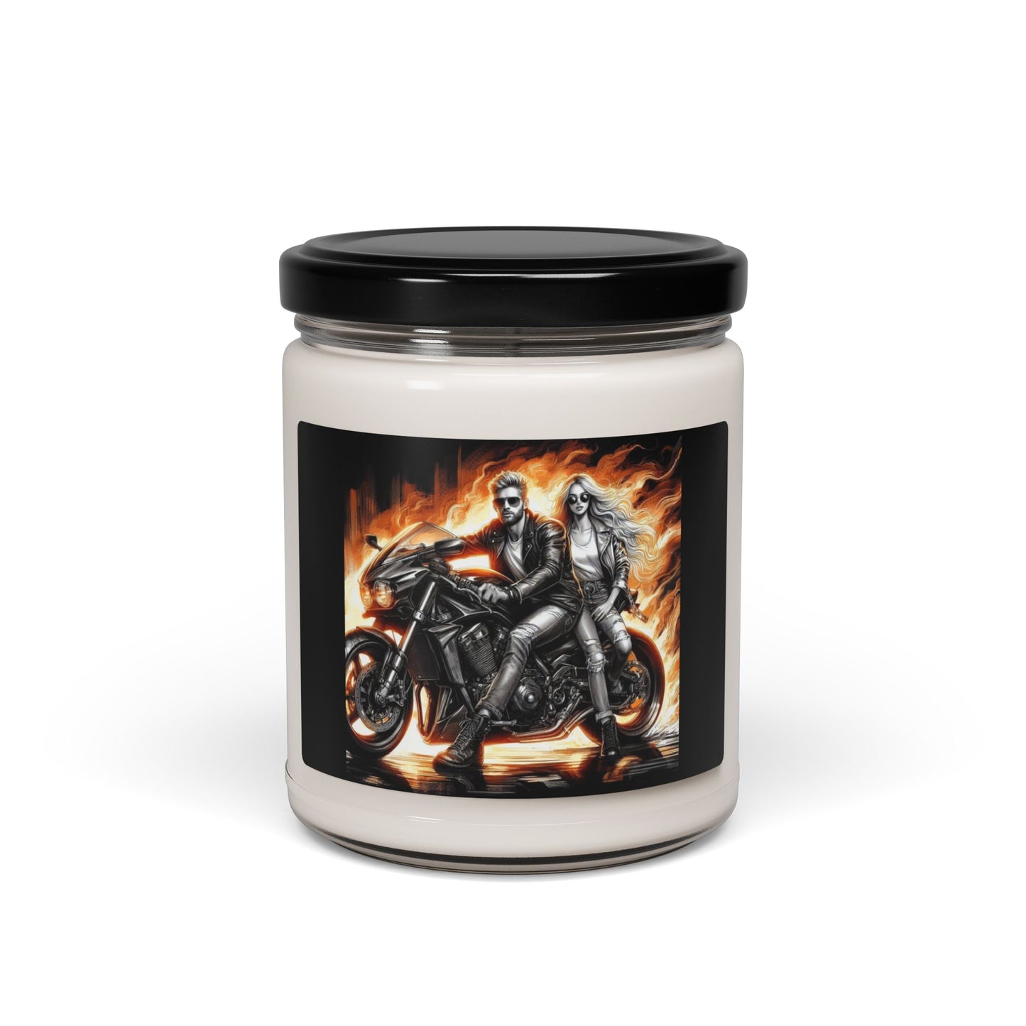 Born To Ride Scented Soy Candle, 9oz #13M