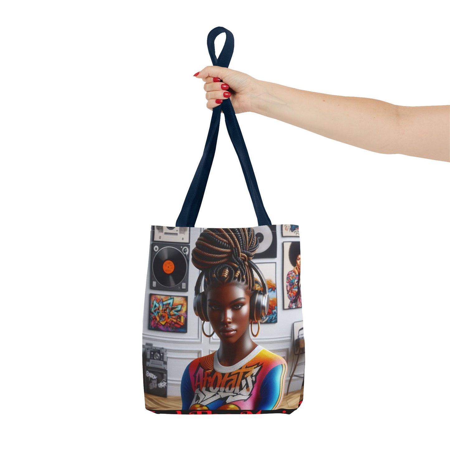 Feel The Music Tote Bag (AOP) #FM17
