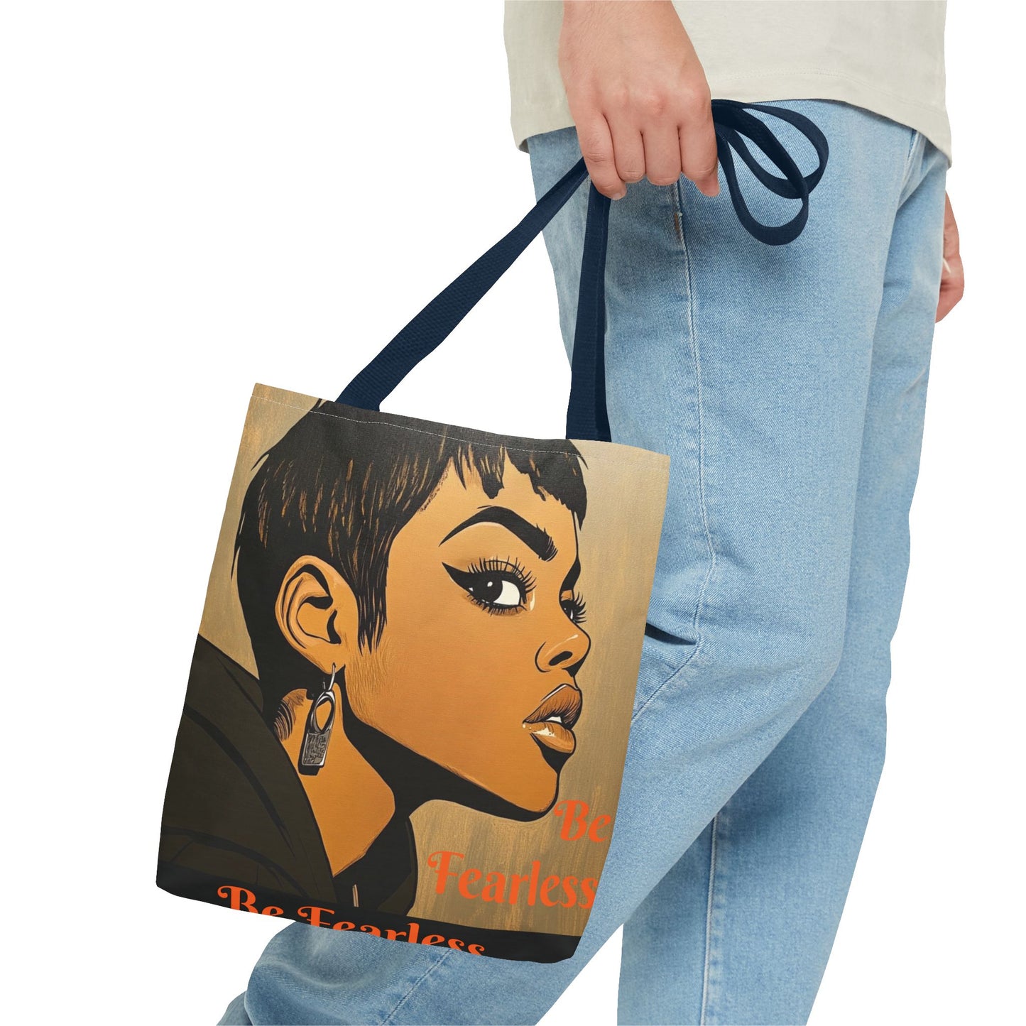 Be Fearless Tote Bag (AOP) #T12