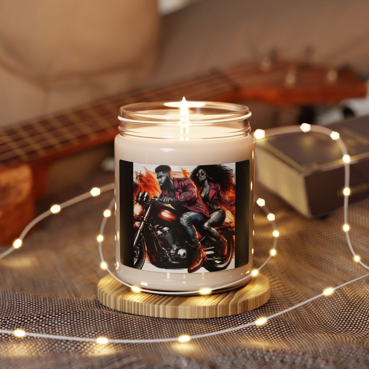 Born To Ride Scented Soy Candle, 9oz #13M