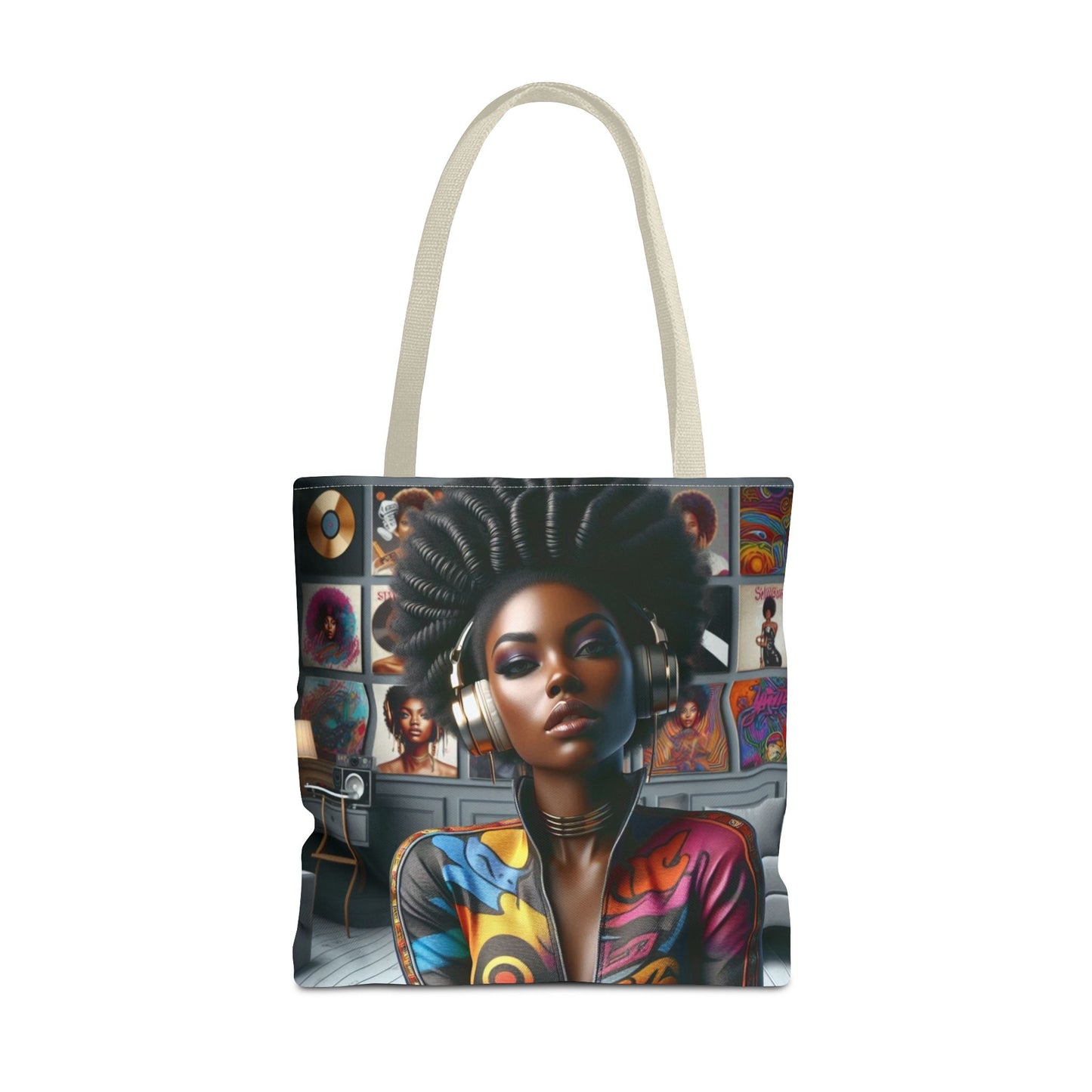Feel The Music Tote Bag (AOP) #FM18