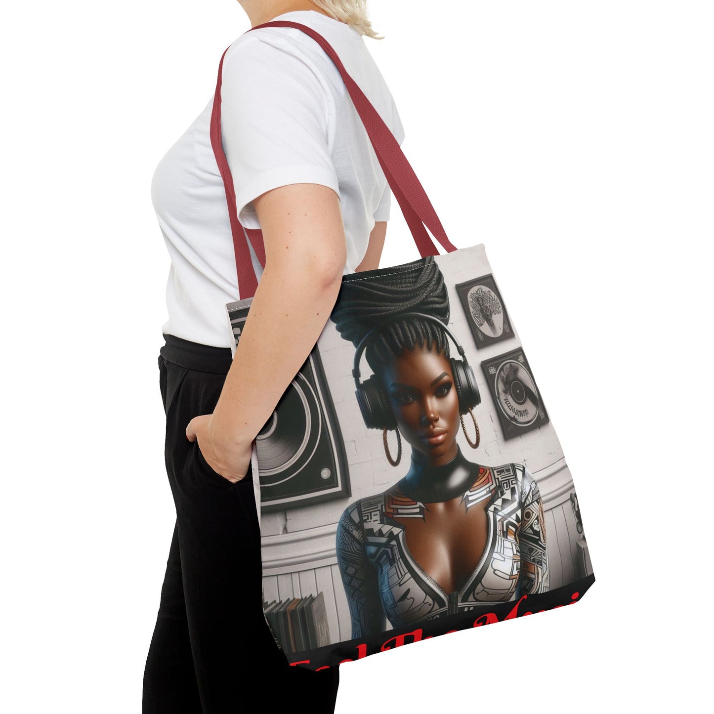 Feel The Music Tote Bag (AOP) #FM6