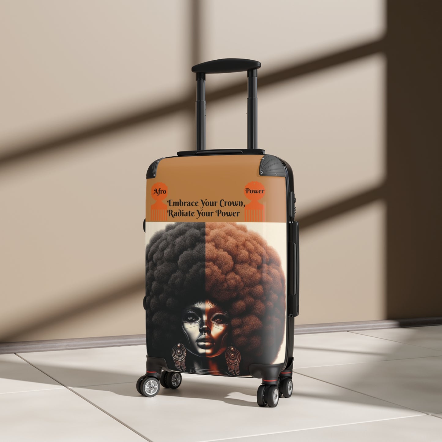 Afro Power Suitcases #AP10